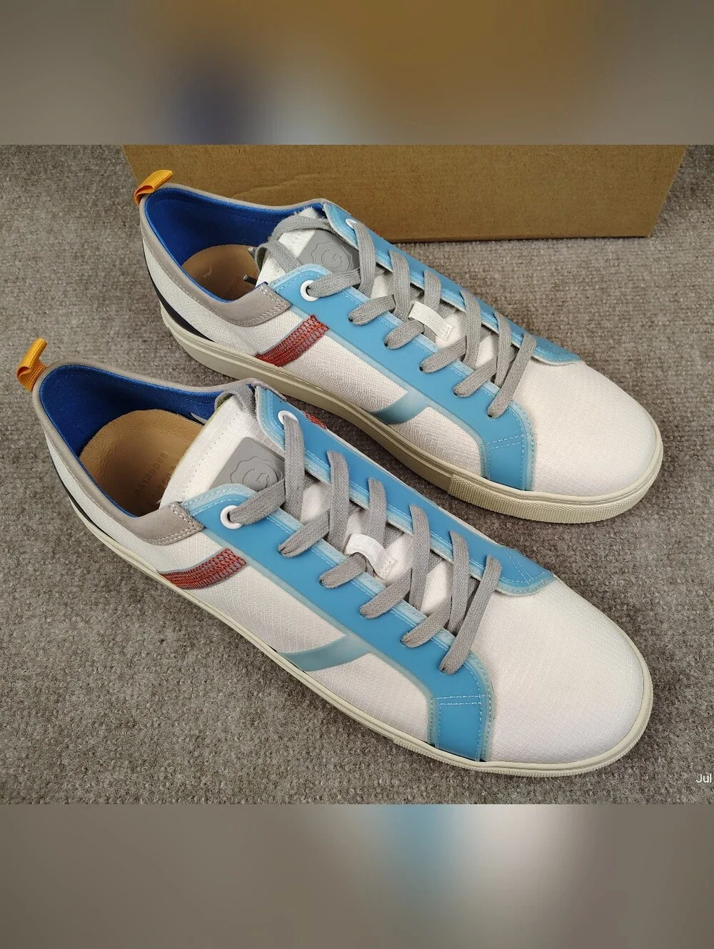 Men's GREATS Royale Tech Blanco Mul Sneakers White Size 13 US